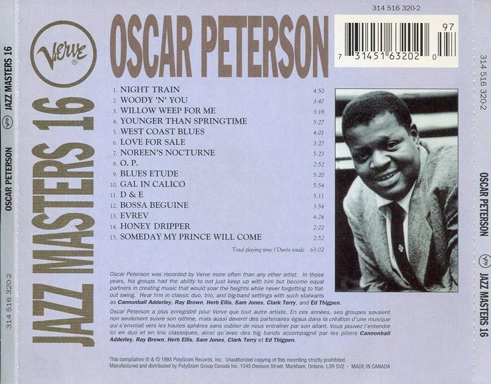 Amazon.com: Verve Jazz Masters 16: CDs & Vinyl